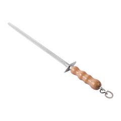 Sharpening Steel Light Wood Handle each