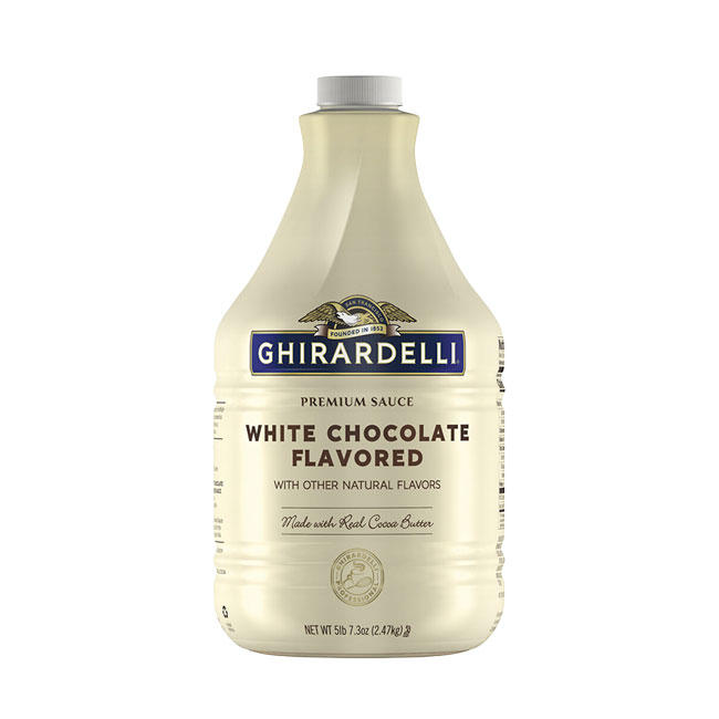 Ghirardelli White Chocolate Sauce 87.3 oz