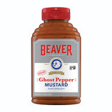 Beaver Extra Hot Ghost Pepper Mustard 13 oz