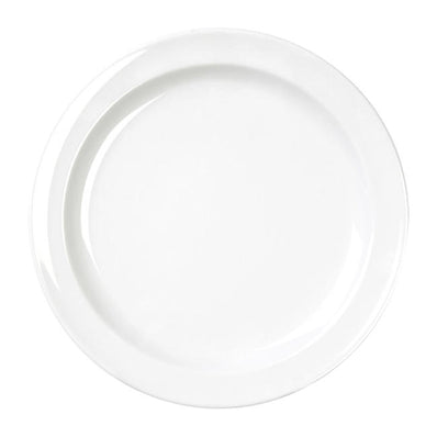 NuStone Plate White 7 1/4" 1 dz