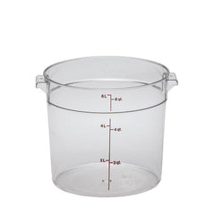 Camwear Rounds Clear 6 qt each