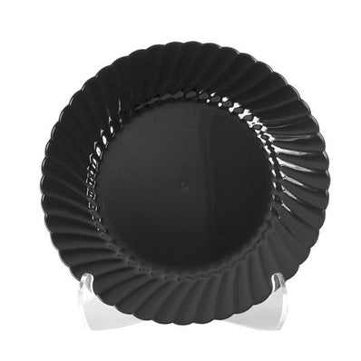 Classicware Plate Black 7 1/2" 18 ct