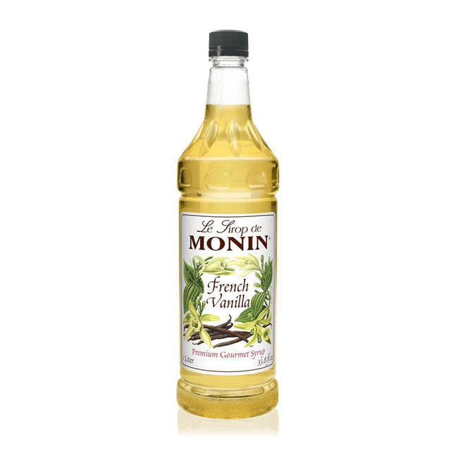 Monin French Vanilla Syrup PET 1 ltr