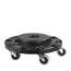Bronco Round Trash Can Dolly Black each