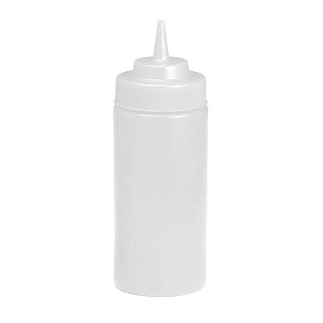 WideMouth Squeeze Bottle Natural 16 oz 2 dz