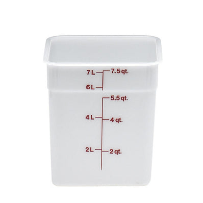 CamSquare Container White 8 qt each