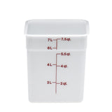 CamSquare Container White 8 qt each
