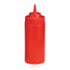 WideMouth Squeeze Bottle Red 16 oz 2 dz