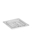Camwear Food Pan Cover Sixth Size Notched with Handle Clear each