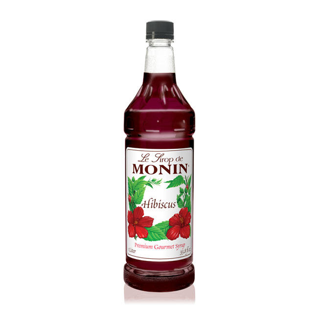 Monin Hibiscus Syrup PET 1 ltr