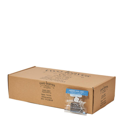Two Leaves and a Bud Tea Organic Earl Grey 100 ct