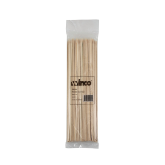 Wood Skewers 10" pk 100 ct
