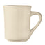 Desert Sand Mug Cream White with Brown Bands and Speckles 9.75 oz 3 dz
