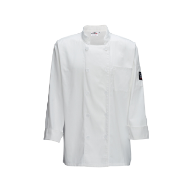 Chef Coat Wh XXL 1 ea