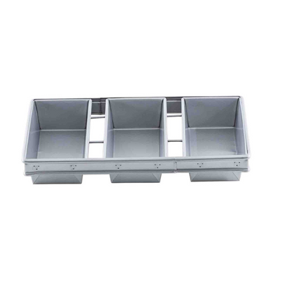 3-Loaf Pan 8.5x4.5x2.75 each