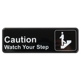"Caution/Watch Step" Sign each