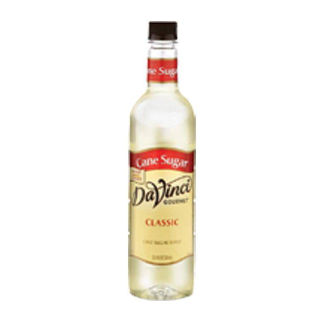 DaVinci Gourmet Classic Cane Sugar Syrup PET 750 ml