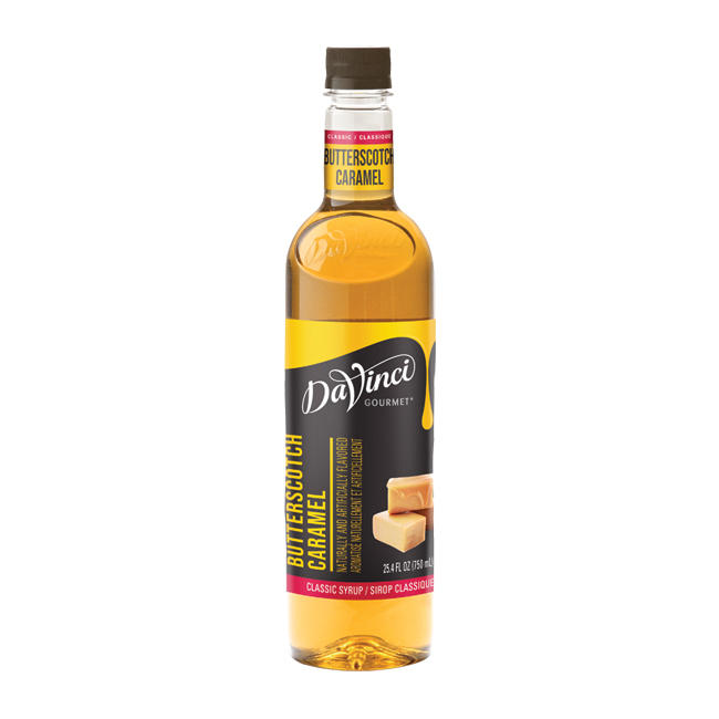 DaVinci Gourmet Classic Butterscotch Syrup PET 750 ml