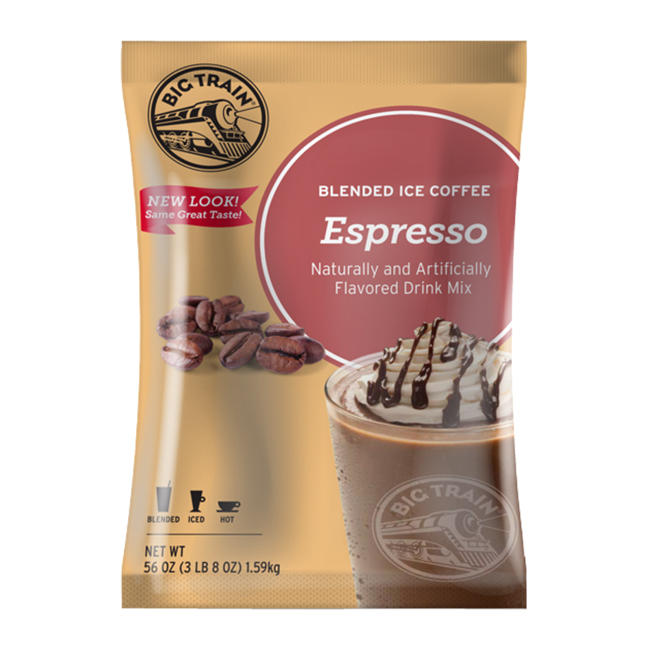 Big Train Espresso Blended Ice Coffee Mix 3.5 lb
