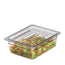 Camwear Food Pan Cover Fourth Size with Handle Clear each