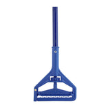 Solid-Sider Mop Handle Blue 63" each