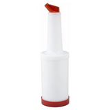 Red Liquor/Juice Pour Bottle - 1 Quart 1 ea