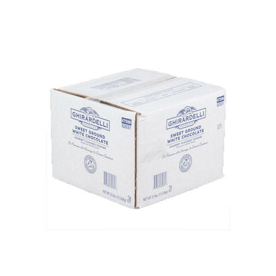 Ghirardelli Sweet Ground White Chocolate Powder 25 lb 25 lb
