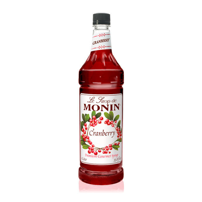 Monin Cranberry Syrup PET 1 ltr