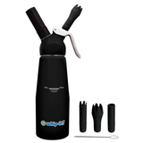 whip-it! Whipped Cream Dispenser 1/2L Armor Disp: Black Rubberized Body 6 ea