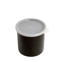 Crock with Lid Black 1.2 qt each