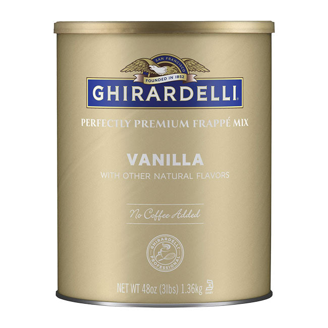 Ghirardelli Vanilla Frappe Can 3 lb