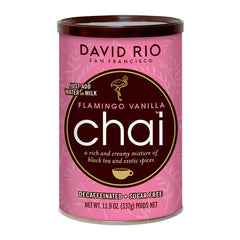 David Rio Flamingo Vanilla Chai Decaf Reduced Calorie 11.9 oz