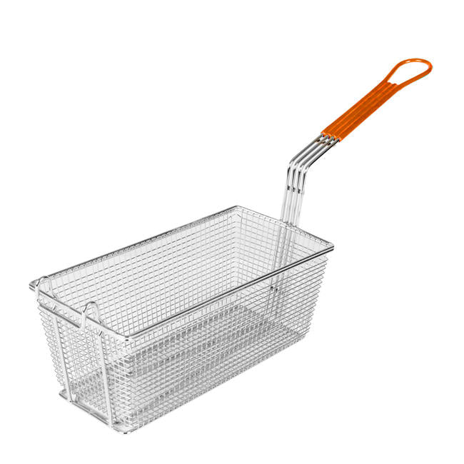 Fryer Basket Rectangular Orange each