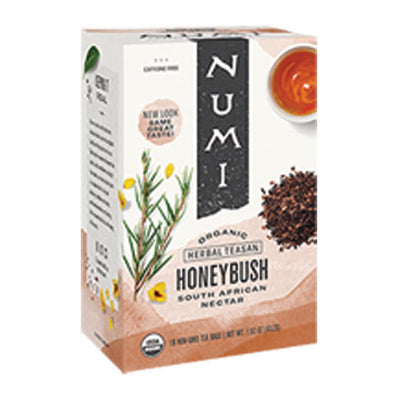 Numi Honeybush Organic Tea 18 ct