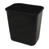 Pinch'm Wastebasket Black 28 qt each