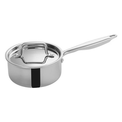 1.5 Quart Stainless Steel Sauce Pan with Cover each