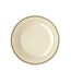 Masterpiece Plate Ivory and Gold 9” 12 ct