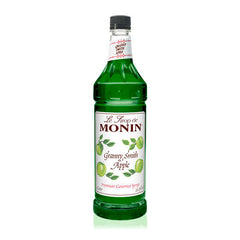 Monin Granny Smith Apple Syrup PET 1 ltr