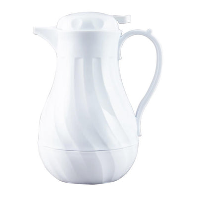 Swirl Beverage Server 42 oz White each