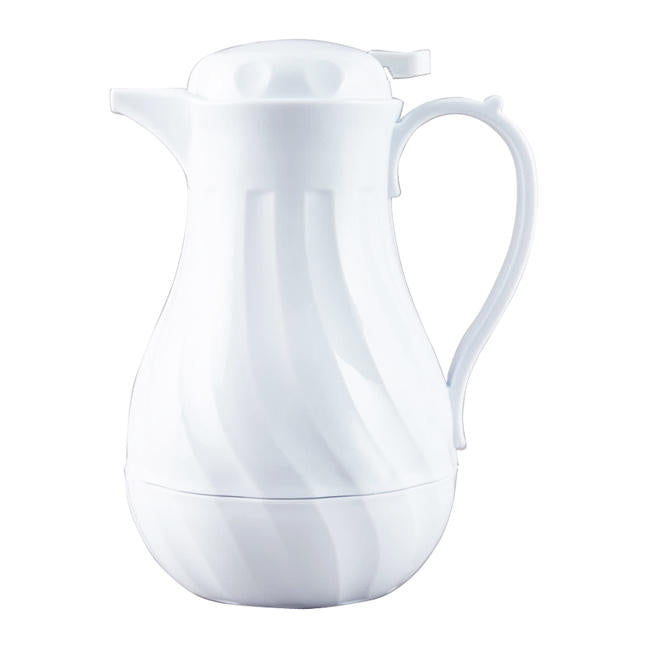Swirl Beverage Server 42 oz White each