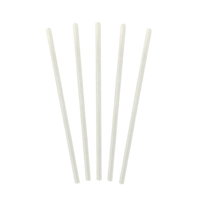Jumbo Straw Clear 7 3/4" 250 ct