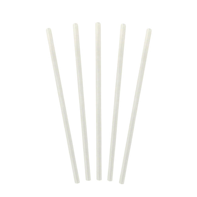 Jumbo Straw Clear 7 3/4" 250 ct