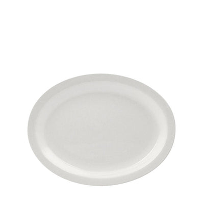 Porcelana Platter Bright White 9 3/4" 2 dz