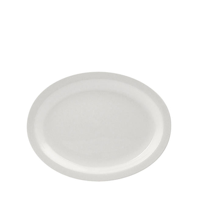 Porcelana Platter Bright White 9 3/4" 2 dz