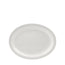 Porcelana Platter Bright White 9 3/4