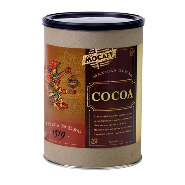 Mocafe Azteca D'oro Mexican Spiced Cocoa Can 3 lb