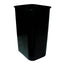 Soft-Sided Plastic Wastebasket Black 41 qt each