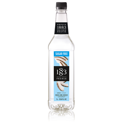 1883 Coconut Sugar Free Syrup PET 1 ltr