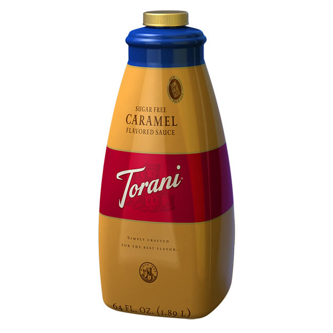 Torani Caramel Sugar Free Sauce 64 oz
