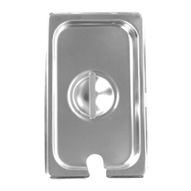 Steam Table Pan Cover Slotted Third Size each